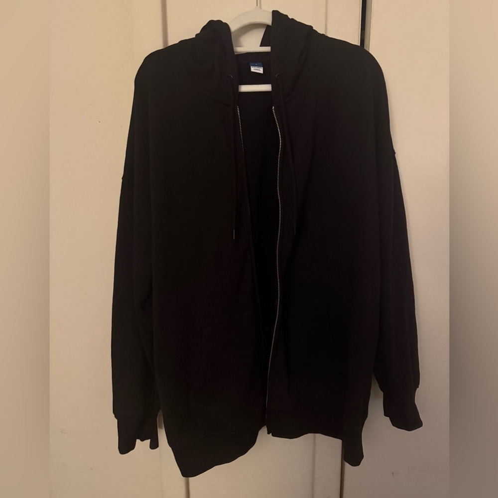 Brand New- Old Navy Black Oversized Hoodie